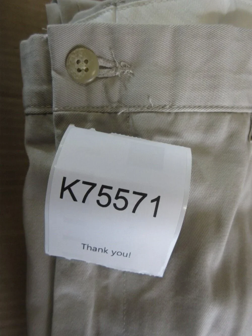 Polo Ralph Lauren Pants 44X32 Big Tan Andrew Chino Pleated Classic Fit